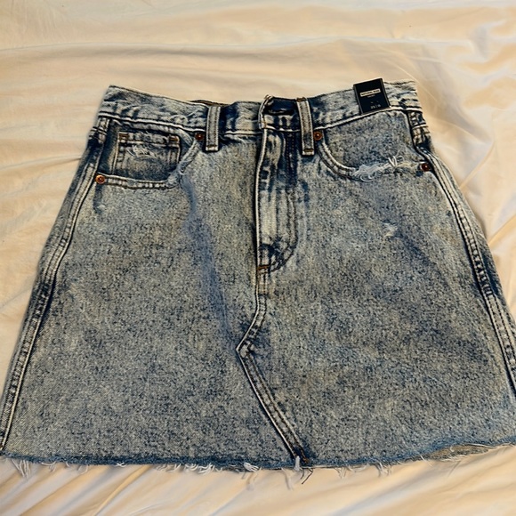 Abercrombie denim skirt BNWT - Picture 1 of 3